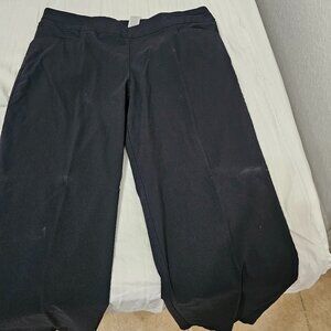 Time & Tru black straight leg pants (stretchy)